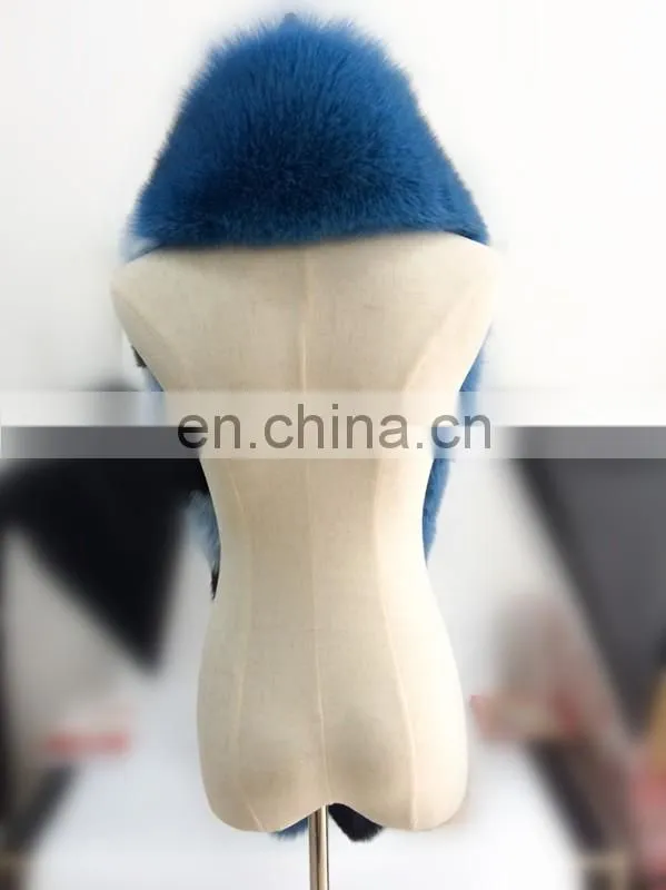 Fashion Top Quality Women Winter New Style Cheap Ladies Fox Fur Warm Scarf
