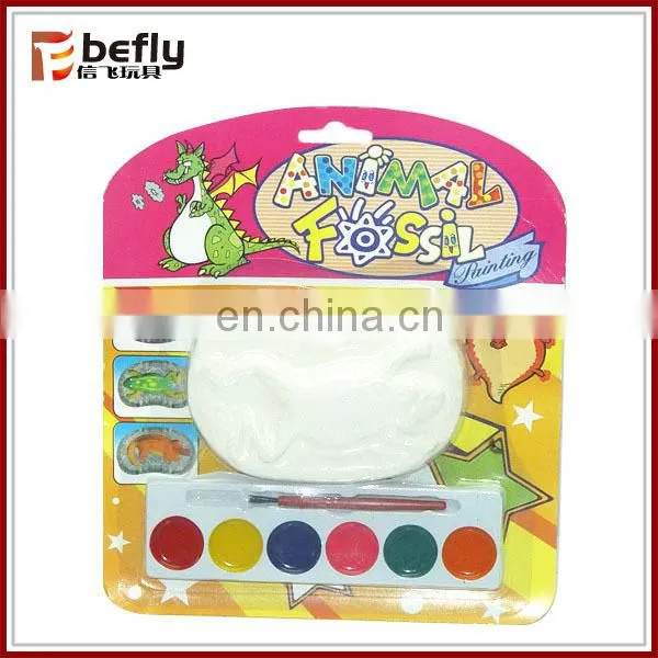 DIY coloring gypsum toy