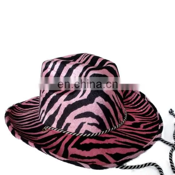 MCH-2099 Party Carnival novelty cheap adult pattern floppy hat wide brim fedora hat