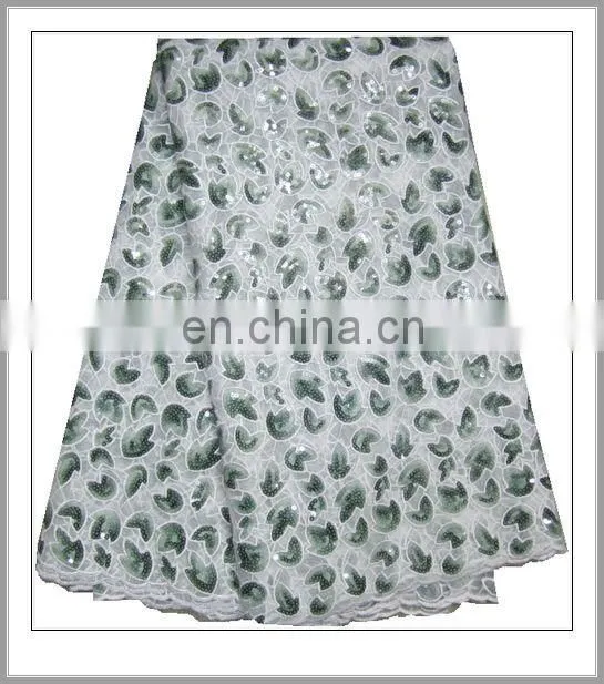 african french lace with sequins(FL157A)