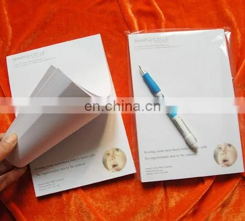 funky sticky note pads with pen holder