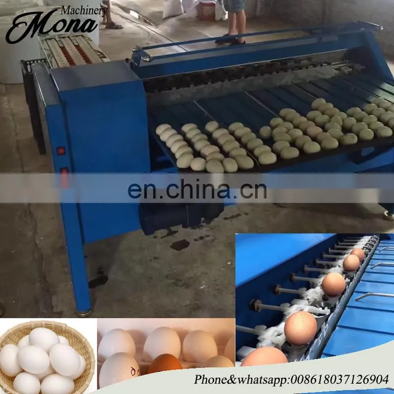 Stainless steel duck egg grading machine / duck egg sorter /duck egg grader