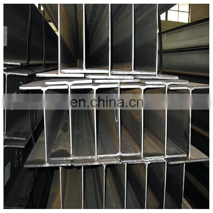 High quality Q235 Q235B Q345 Q345B SS400 hot rolled or welded light steel H and I beam price list per kg from Wuxi factory