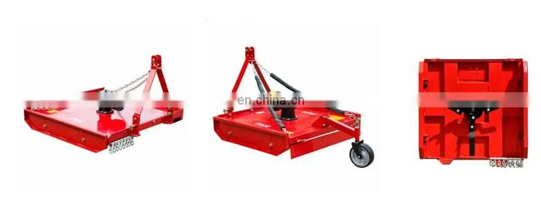 china height adjustable tractor mounted 3 point linkage lawn slash topper mower