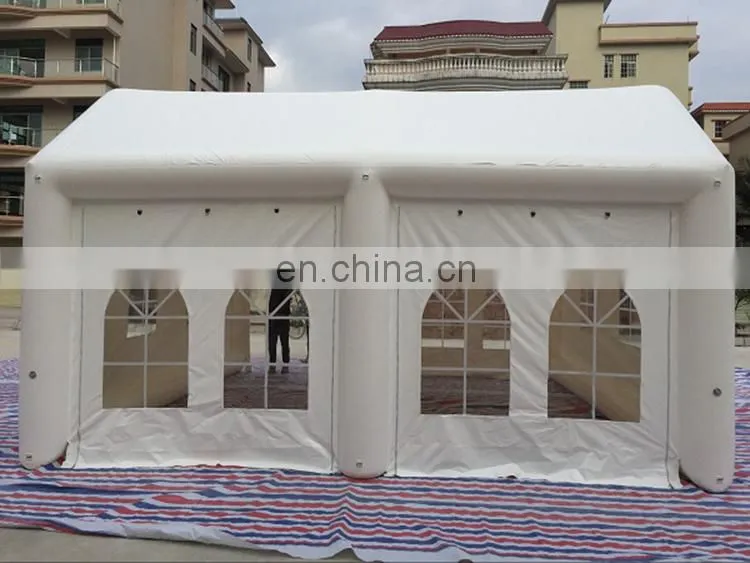 Customized Portable Inflatable Tent White Camping Inflatable Outdoor Party Tent