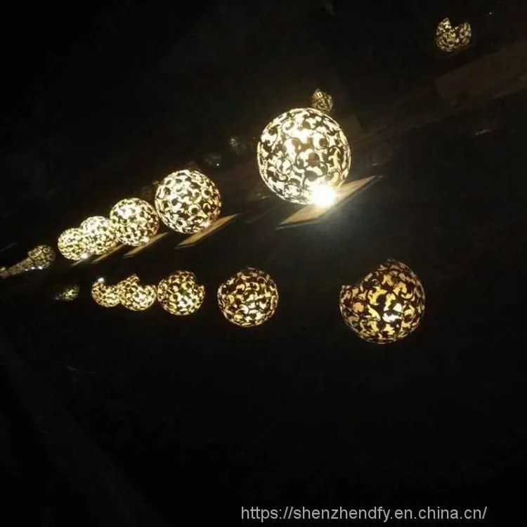 ShiningstainlesssteelChristmasball