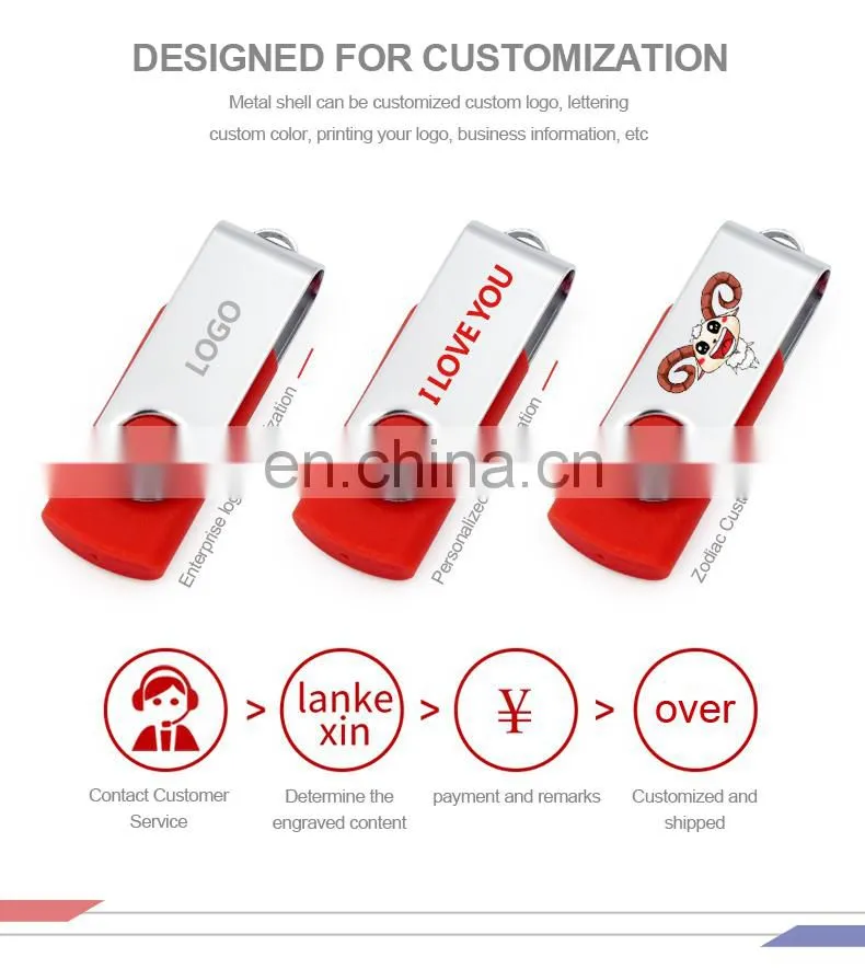 32GB USB Flash Drive USB 2.0 Thumb Drives Jump Drive Fold Storage Memory Stick Swivel Design