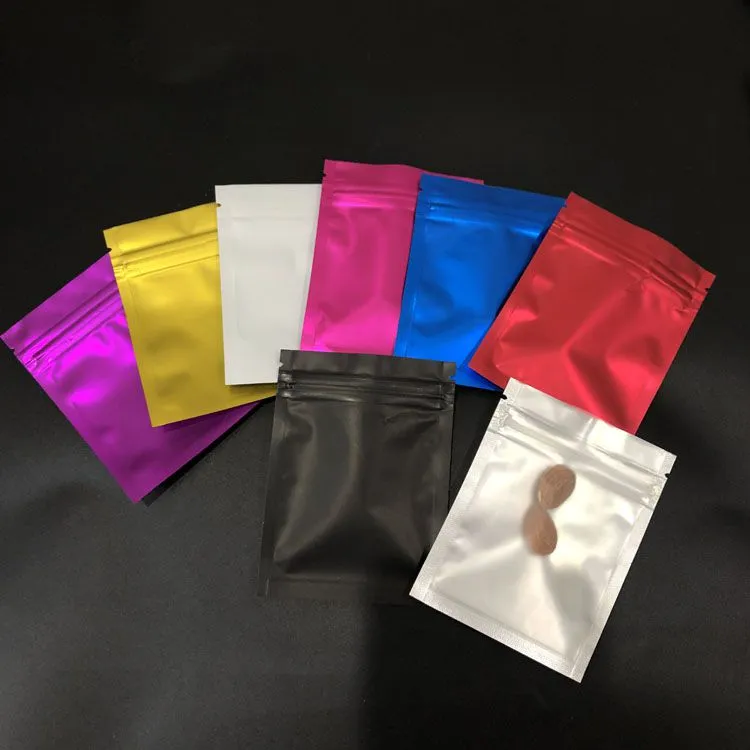 Biodegradable packaging child resistant mylar child safety zip medical packaging bag