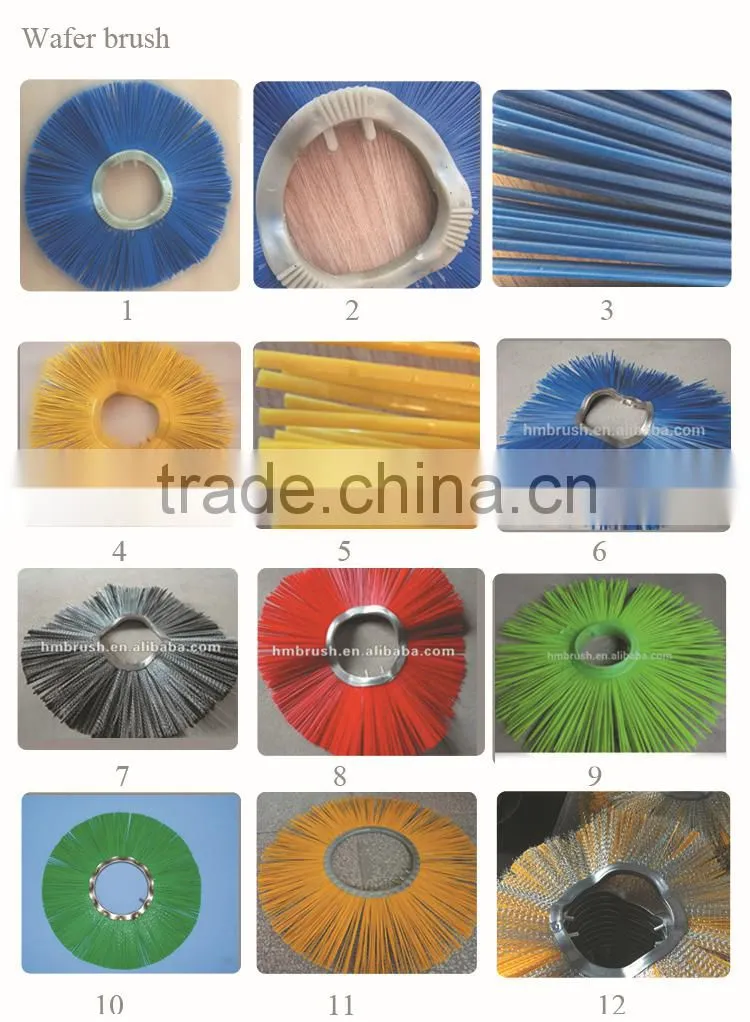 the sweeper strip brush/broom used at forklift, forklift broom