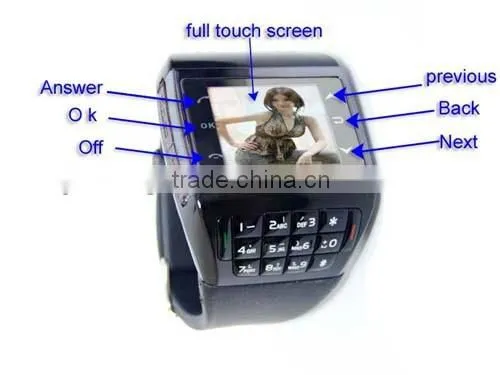 Cheap touch screen mobile phone ET-1 watch phone