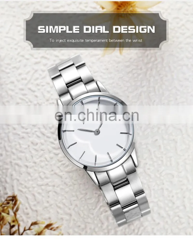 SANDA P1051 Private label ladies quartz wristwatch custom logo simple stylish waterproof oem luxury watches women