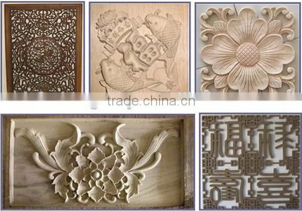 Low noise forbric/cloth/wooden doors/plywood/osb cutting cnc machine