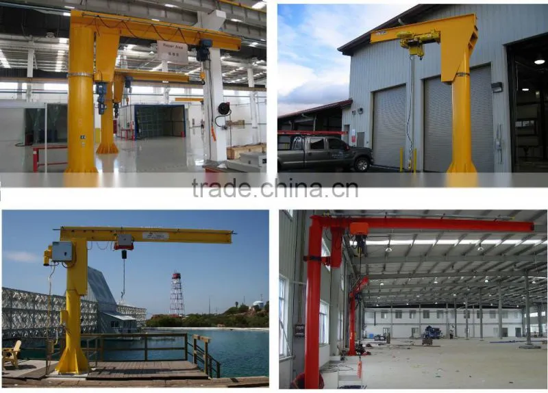 Chain hoist jib crane 5t