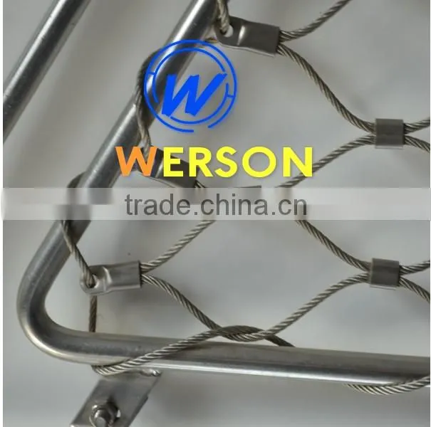 STAINLESS STEEL WEBNET for Zoo Enclosures, Tensile Structure | generalmesh