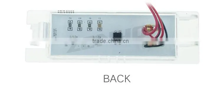 New Lowest factory price 3014SMD 18leds lnsignia Led License Plate