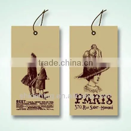 customized jeans paper tag