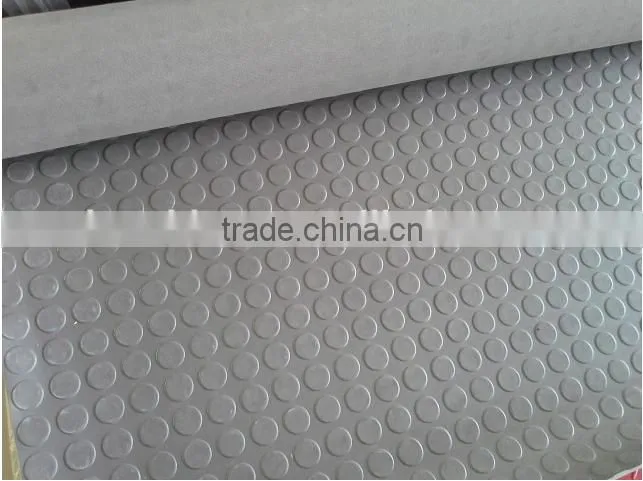 China manufacturer round button rubber mat for sale