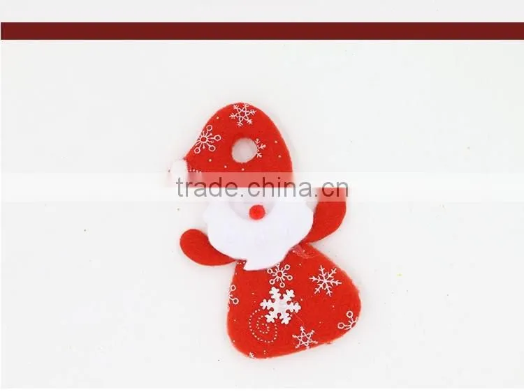 Hot Selling Santa Claus Felt Pendant Chrismas Gift Christmas Tree Decoration