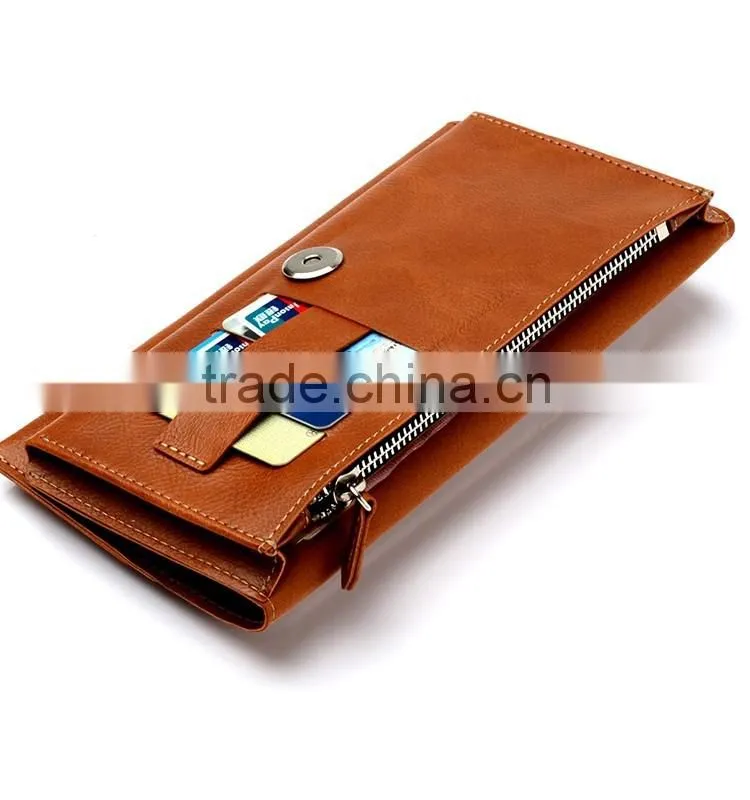 WUW for iphone 6 wallet case made with high quality PU