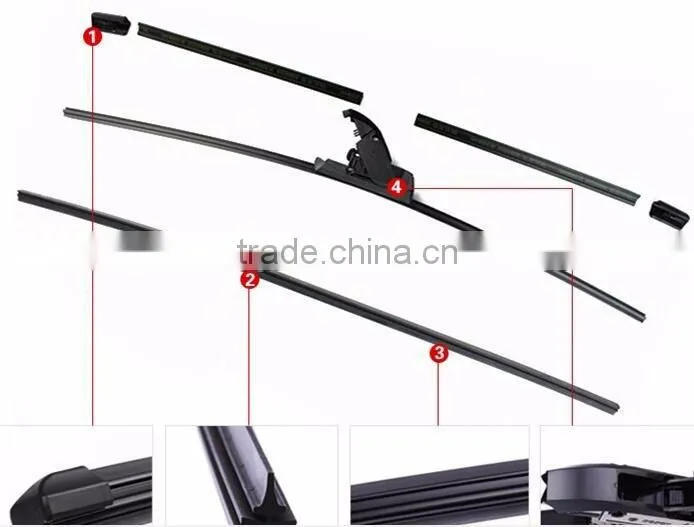 High car cleaning wiper Visibility Factory Wholesale Car Wiper For BMW