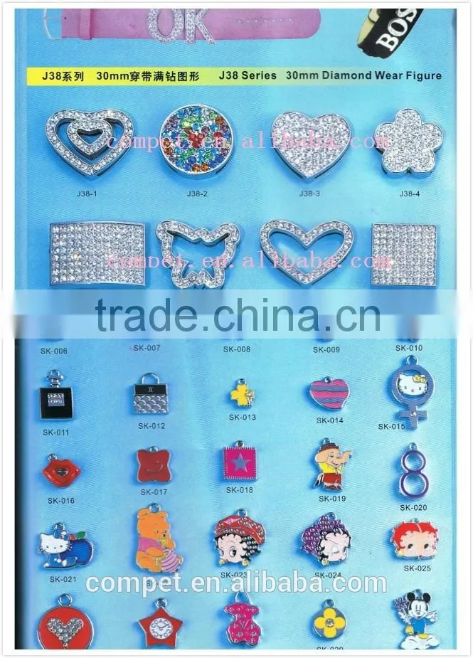 Cute Design Paw Charm Pendant Full Rhinestone Crystal Pendant Paw