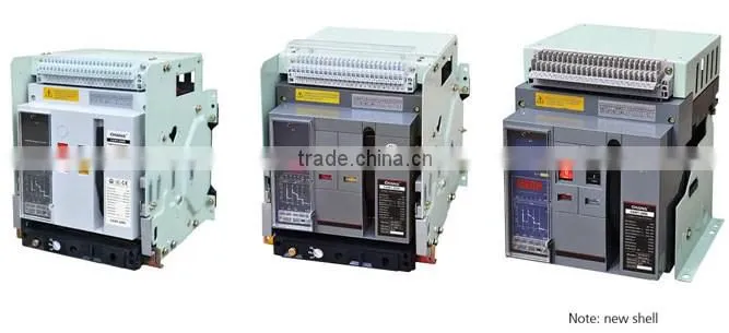 CAW1 series 3/4 poles draw out frame intelligent universal air circuit breaker