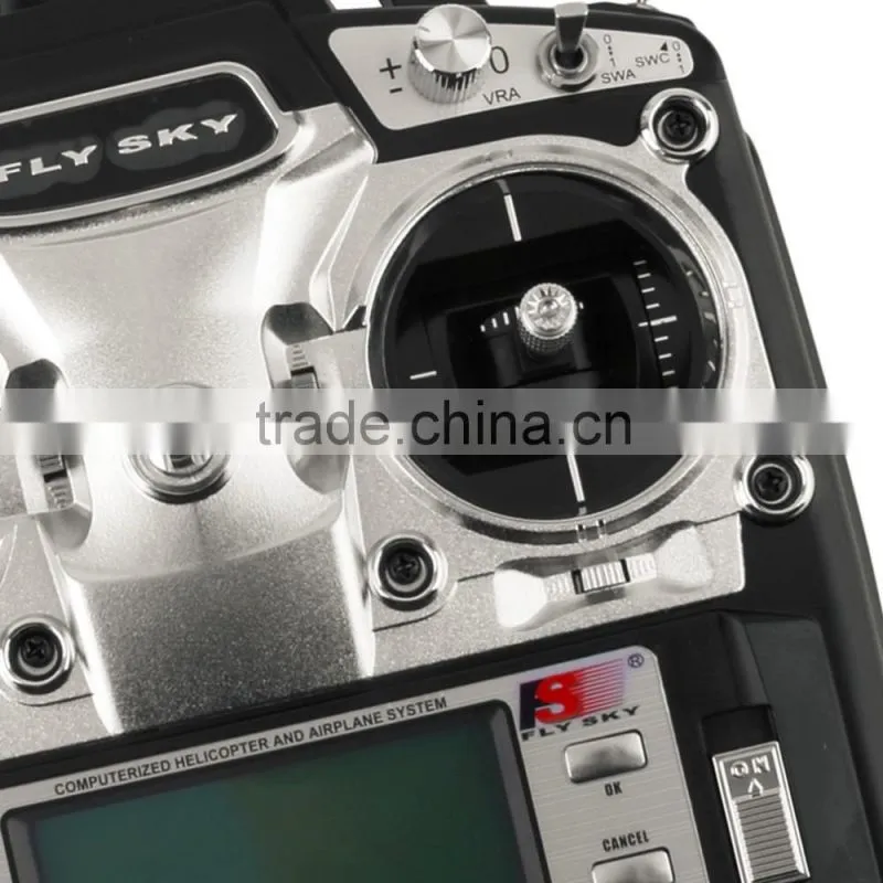 Flysky FS-T6 Radio Control 2.4G 6 Channel Transmitter Receiver for RC Helicopter