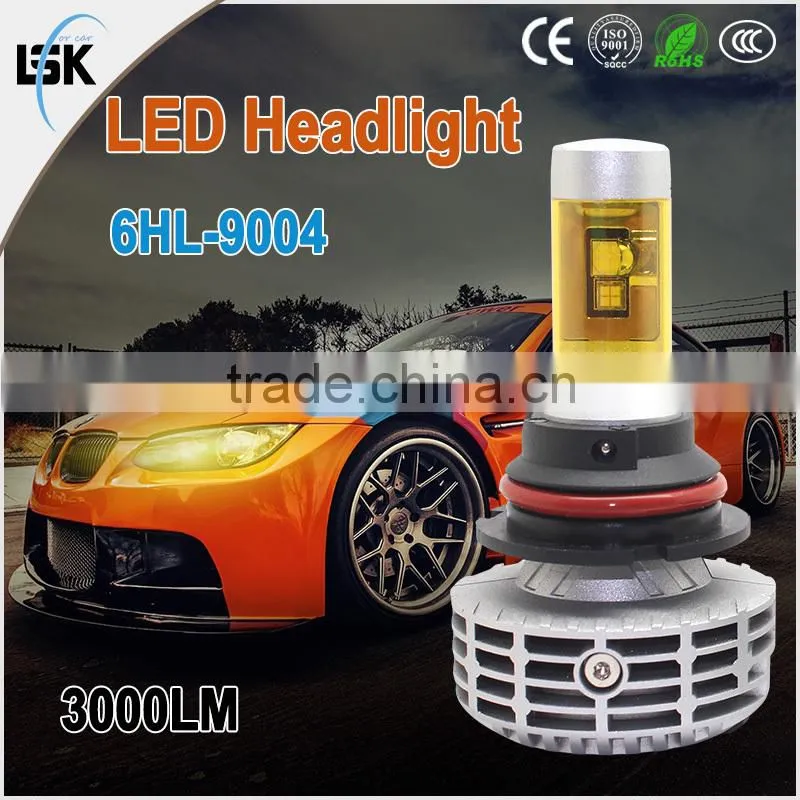 Manufactures supply g6 25W 3000k car headlight bulbs with Aluminum