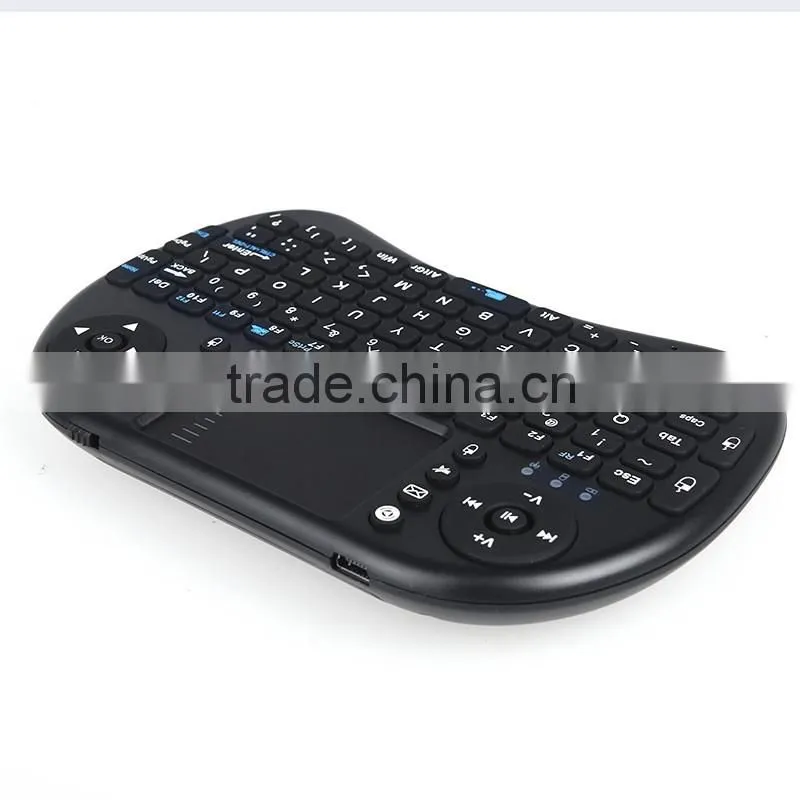 2016 hot selling 2.4g mini wireless keyboard for android tv box