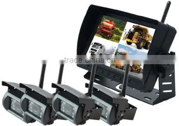 DW-5000 digital wireless rearview system 5inch digital LCD monitor with inbuilt wireless receiver