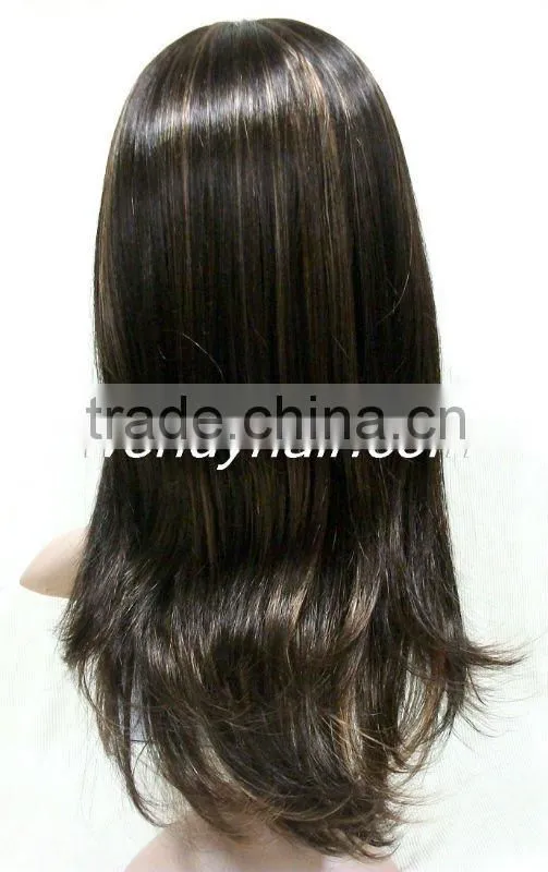 2013 New Virgin Brazilian hair Unprocessed Human hair extension Straight wave full lace hair