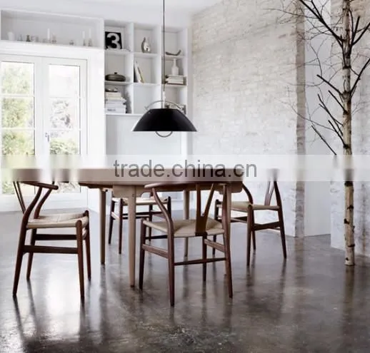 2015 hotsell Modern Black Color Wooden Wishbone Y chair