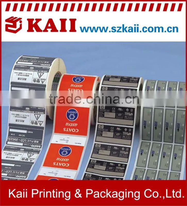 customised stickers supplier in china