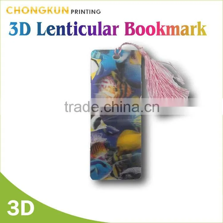 fancy custom bookmark/ gift bookmark/ plastic bookmark clip