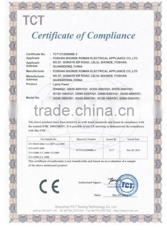 2*36/40W Recessed Lamp Tray, Lamp panel, Grill lamp tray