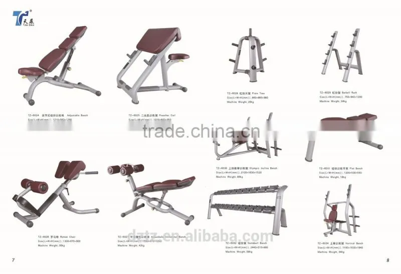 Gym Equipment / New Fitness Equipment/Incline Chest Press TZ-6067