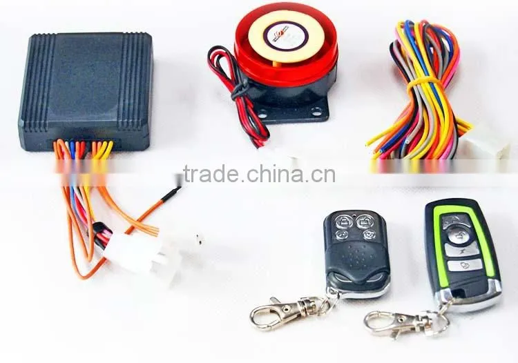 Metal remote Motorcycle alarm system