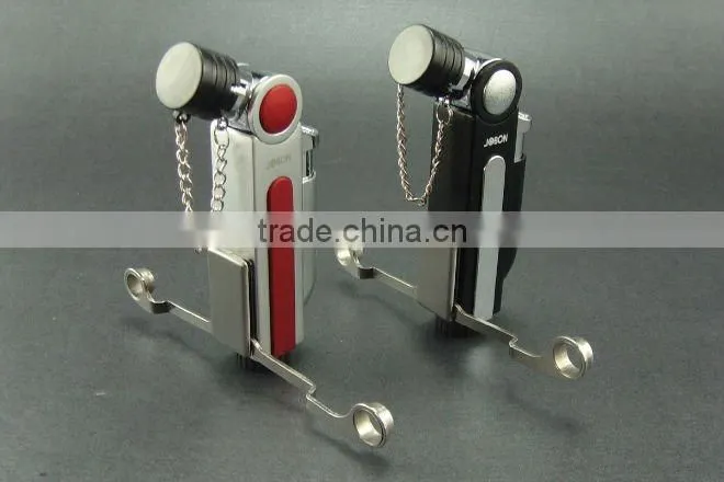 ROTATING NOZZLE LIGHTER (WITH CIGAR CUTTER)