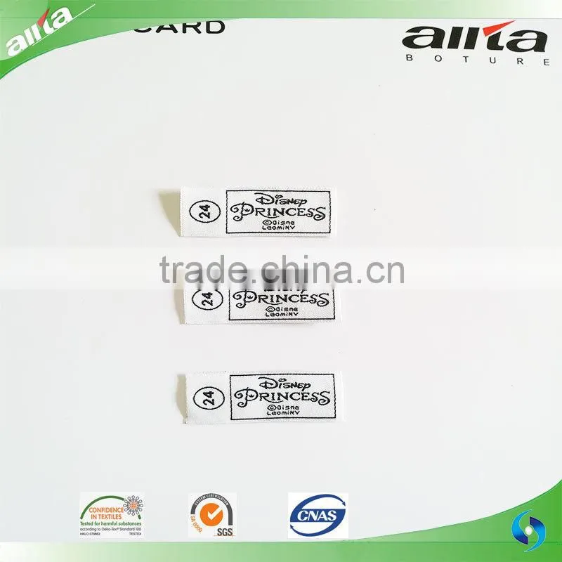 Allta Group customize cheap neck label woven labels by own factory