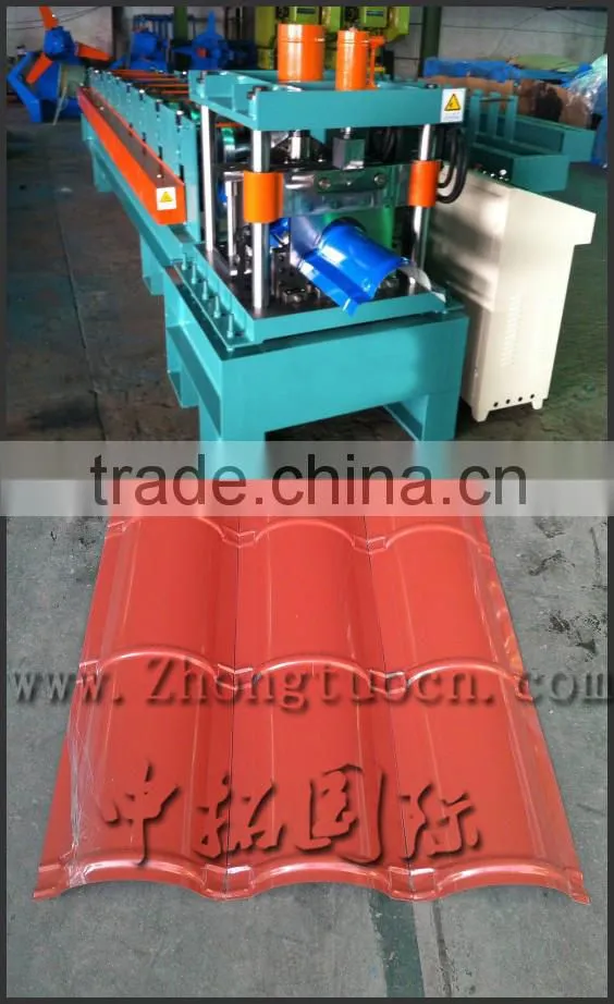 Square rainspout forming machine