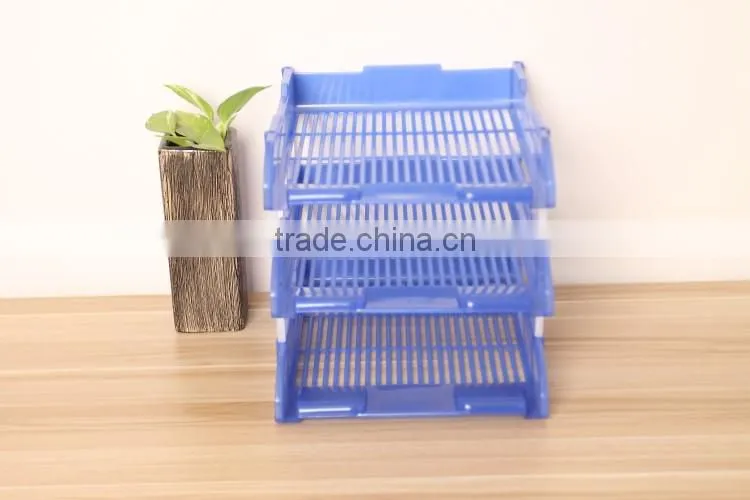Stackable and plastic injection molding special file trays