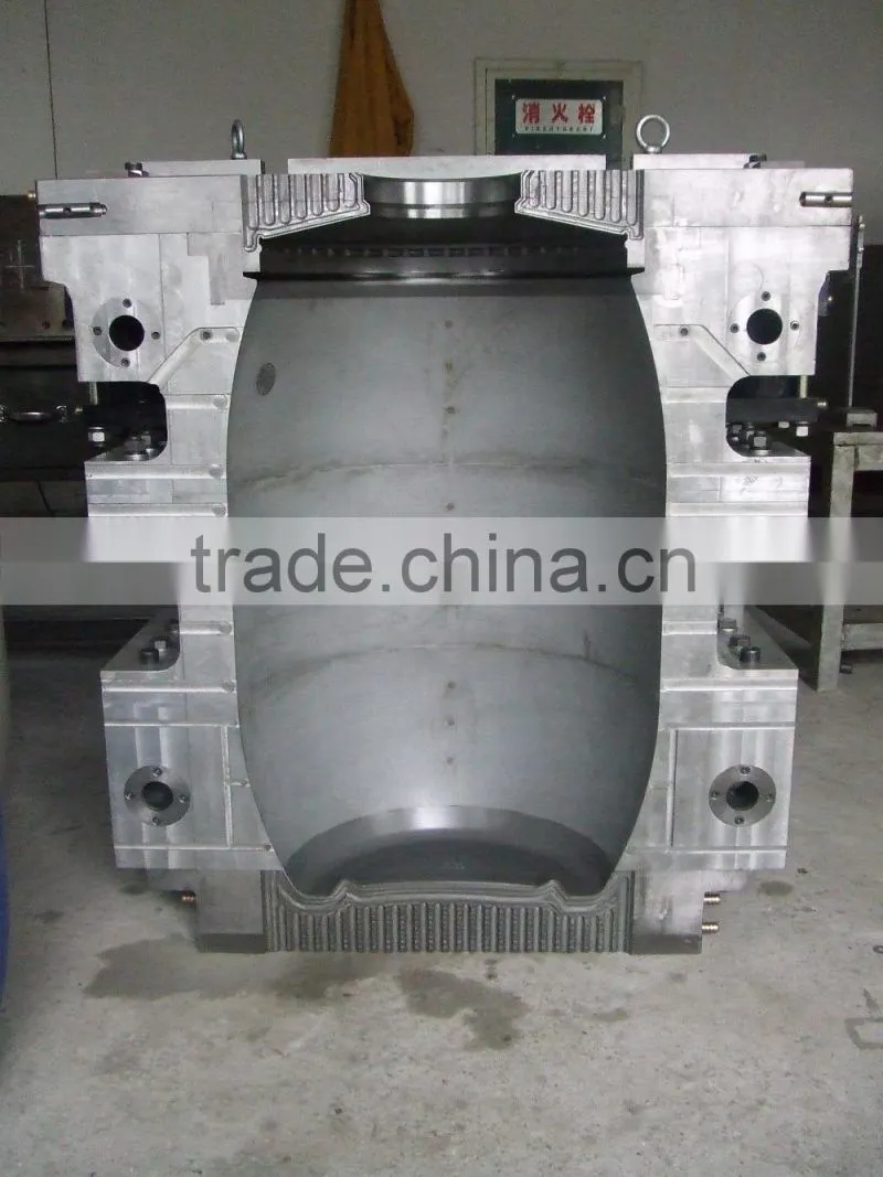 customize chemical 200l drum mould / plastic chemical drum mold maker