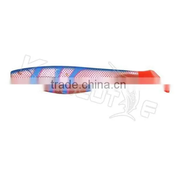 CHGTCS01 factory price soft fishing tackle shad swimbait trout bass pike lures