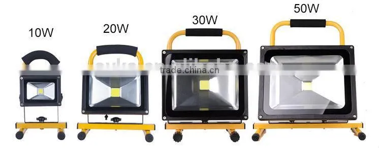 LED Rechargeable Flood Light Portable LED Floodlight Durable Waterproof Emergency Light Trouble lamp Stand for Car Travel