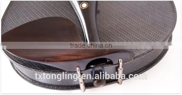 High Quality Black Violin With Art Design TL-1311