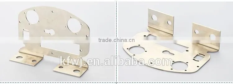 OEM 90 degree stamping bending stainless steel angle bracket