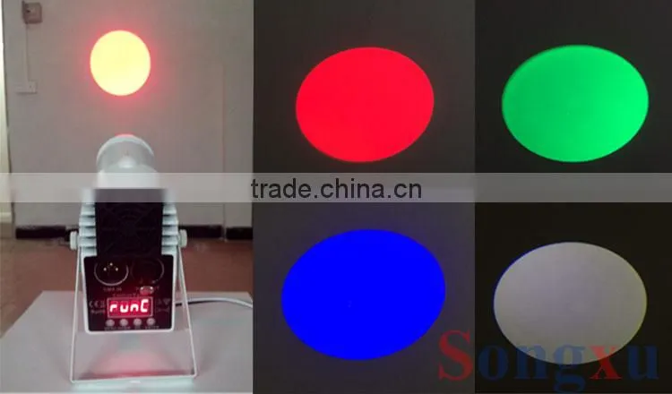 auto rgbw color mixing effect led dmx beam led pinspot 10w party lighting