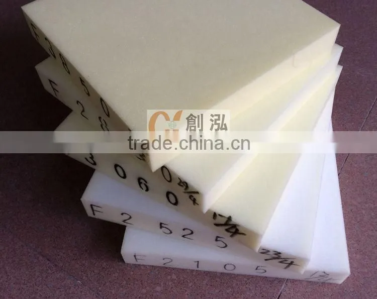Thick polyurethane waste foam for usage of furniture
