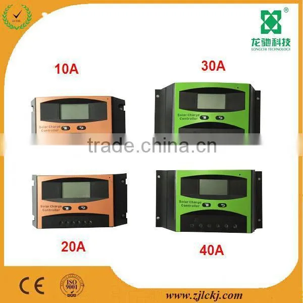 Hot Sale PWM solar panel charge controller with LCD