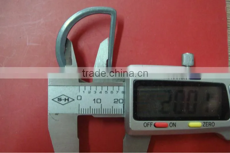 2013 D-ring metal zinc alloy buckle